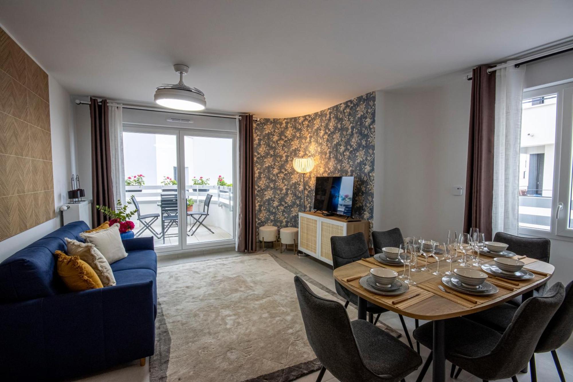 Appartement Cosy Aux Portes De Disney - 7 Pers Шеси Экстерьер фото